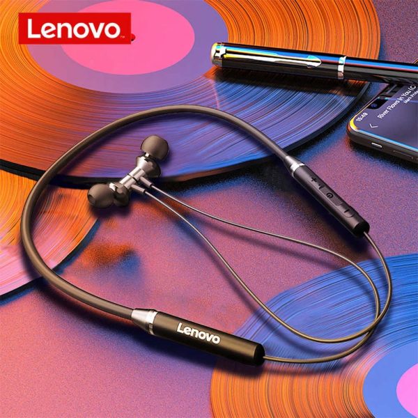 Lenovo He05 Bluetooth 5.0 Earphones Hifi Magnetic Neckband Headset