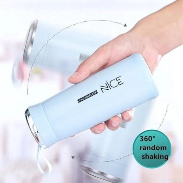 Nice Water Bottle | Mini Vacuum Flask Bottle With Temperature Resistant – 500ml (random Colors)