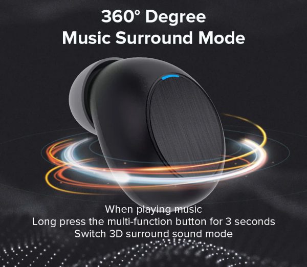 Soaiy Branded Earbuds- Without Box And Accessories- Best Quality Model: A5 (black)