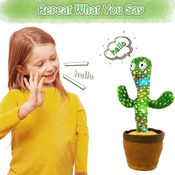 Dancing Cactus Toys For Kids Rechargeable