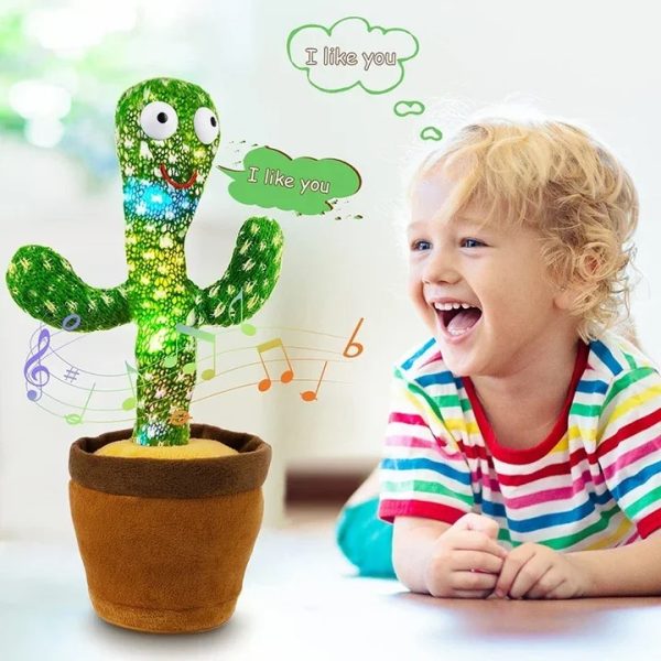 Dancing Cactus Toys For Kids Rechargeable