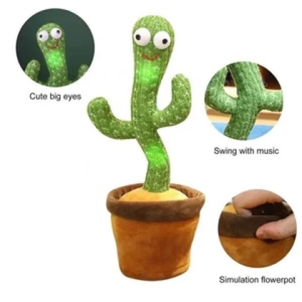 Dancing Cactus Toys For Kids Rechargeable