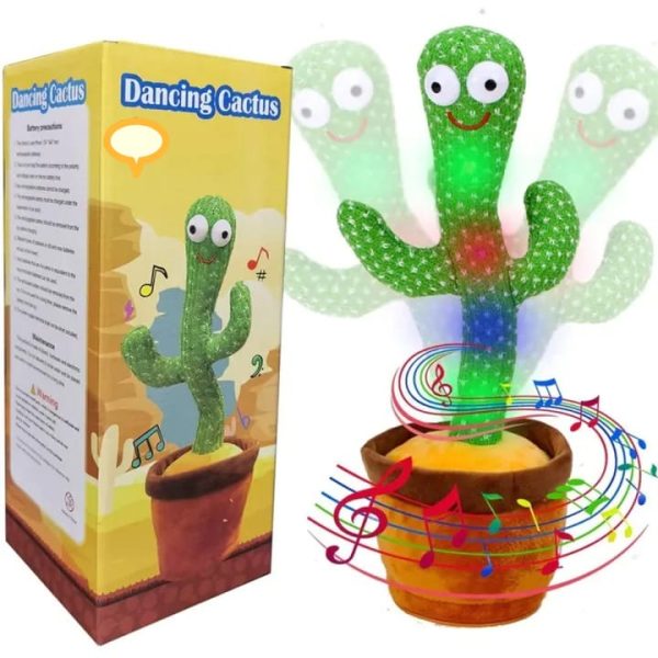 Dancing Cactus Toys For Kids Rechargeable